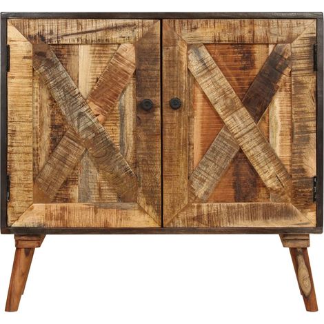Maison Exclusive - Credenza in Legno Massello di Mango 85x30x75 cm