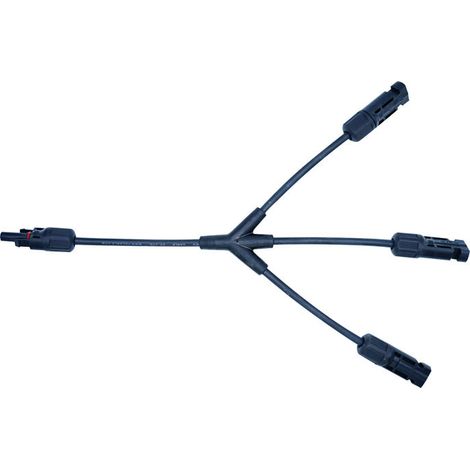 Y Type 3 Branche Professionnel Solaire Panneau Câble Connecteur, Connecteur et raccord de panneau solaire, pour Solaire Panneau Photovoltaïque Système (1/5)