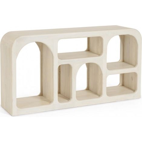 Libreria Legno Beige Moderna da Interno - KATERINA (1/5)