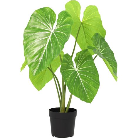 Philodendron Artificiel Plante Verte Tropicale Réaliste Décoration Intérieur Salon Bureau 100 cm - PANGIVO (1/5)