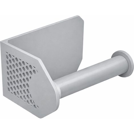 Moderner grauer Toilettenpapierhalter für Badezimmer-WC