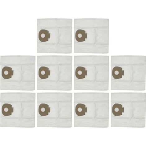 10er-Pack Beutel für Makita Saugroboter VC2010L, VC2512L, VC2012L, VC3011L und VC3012L (Ersatzteile). – AquaForge