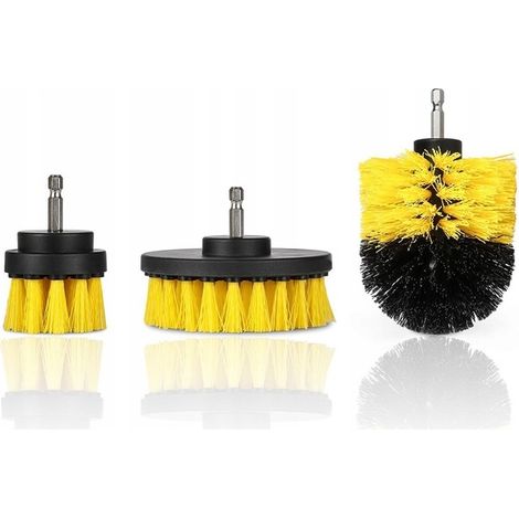 JUEGO DE ACCESORIOS DE CEPILLOS PARA LIMPIEZA DE TALADRO