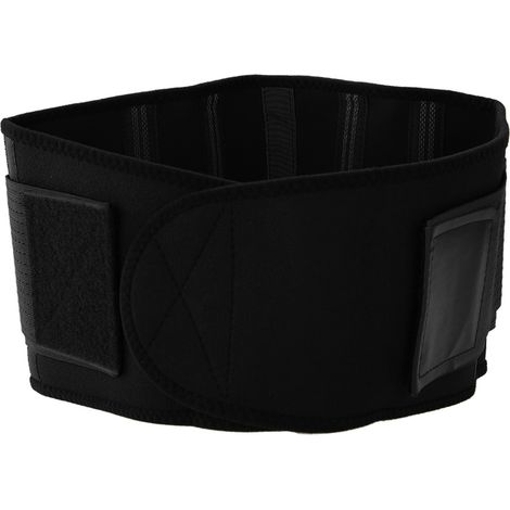 Ceinture Lombaire Respirante Protectrice Élastique Taille XL, Soutien Musculaire pour Course à Pied et Sport, Bande de Maintien Abdominale Extensible (1/5)