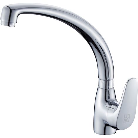 Grifo monomando de fregadero vertical de caño fundido modelo Enebro (1/4)