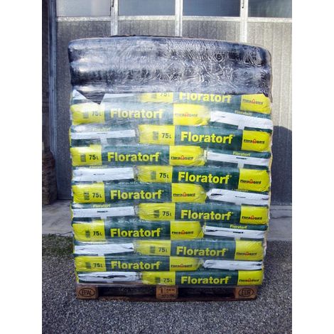 Torba (bionda) acida di sfagno (Floratorf - Floragard) (pallet da 36 sacchi da 100 lt) (1/3)