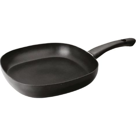 Grill Indubasic, 18 x 18 cm, Aluminium, Antiadhésif, Compatible avec l’induction (1/3)