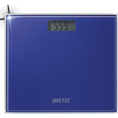 Imetec ES1 100 Rectangle Bleu Pèse-personne électronique (1/2)