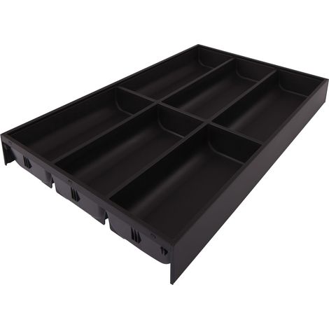 BLUM AMBIA-LINE Besteckeinsatz NL500mm,B300mm, Stahl carbonschwarz