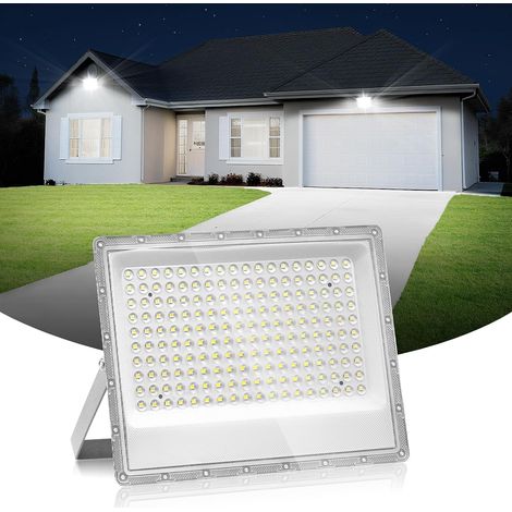 Projecteur Led 150w, Projecteur 150w, éclairage de sécurité LED d'extérieur 6500K, IP66, Blanc lumière du jour, pour entrepôt, jardin, garage, terrasse et parking
