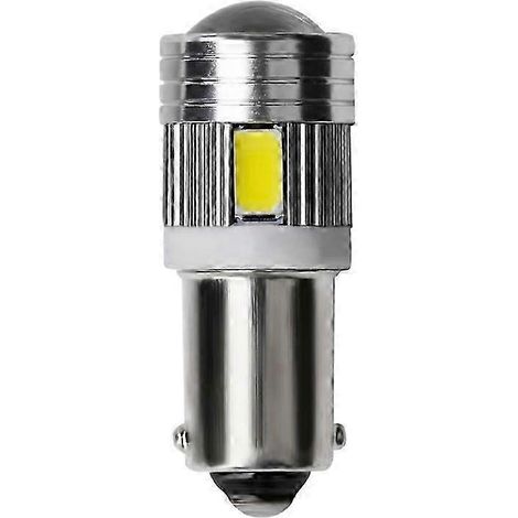 Ampoule LED Ba9s T4w T11 233 363 5630 6 SMD (1 pièce) pour éclairage de stationnement, liseuse intérieure, plafonnier, blanc, bleu, rouge, vert, 12 V (1/4)