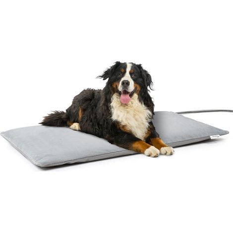 Outdoor Dog Cat Heat Mat with Waterproof Cover, Anti-Bite Tube, Automatic Temperature Control for Newborn, Pregnant, Old, Injured Animal Joints, 70 x 40 cm (1/5)