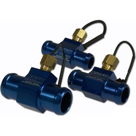 Adaptador para sensor de temperatura Koso con sensor Koso para manguera de 22 mm (EL)