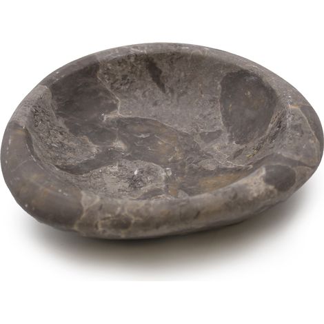 Plat en marbre tri-ovale- Vendu par 1 (1/2)