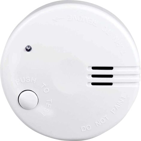 Alecto Mini-Rauchmelder mit 5-Jahres-Batterie Weiß (1/5)