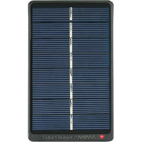 Solar Charger for AA/AAA Rechargeable Batteries - 1W 4V Solar Panel for Battery Charging (1/5)