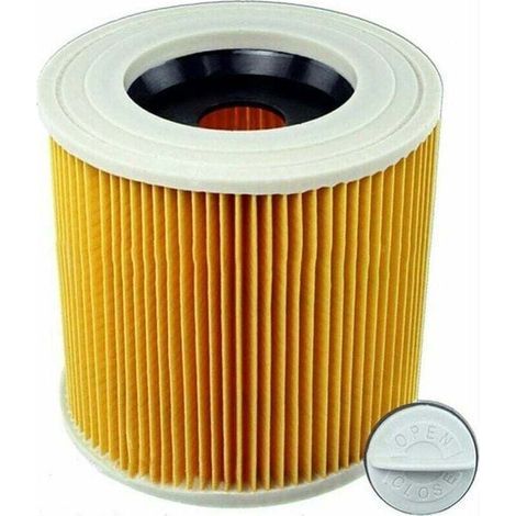 Ulisem Patronenfilter für Kärcher Staubsauger A2004 A2054 W D2000 H35 (1/4)