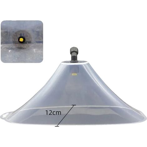 Boquilla pulverizadora, diseño a prueba de viento, fácil instalación, cabezal único-L (1/2)