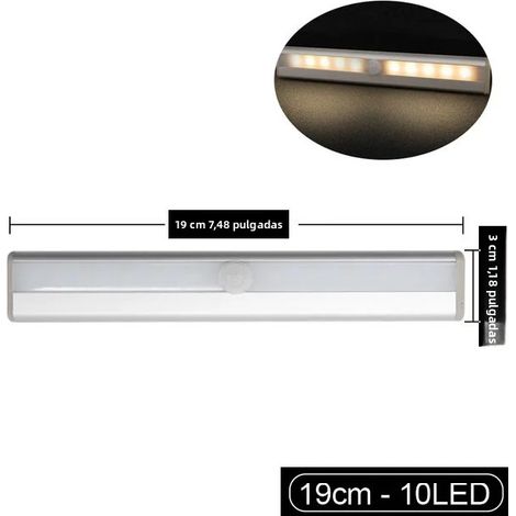 Veilleuse LED (19 cm, lumière froide) avec détecteur de présence PIR (1/5)