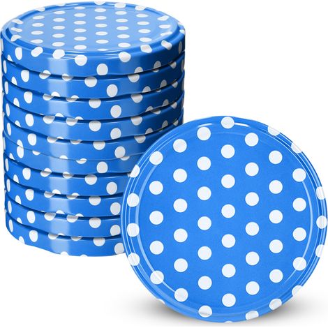 KADAX Deckel fi66 10er Pack blaue Erbsen