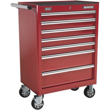 Sealey AP33479 Superline PRO® Rollcab 7 Drawer - Red