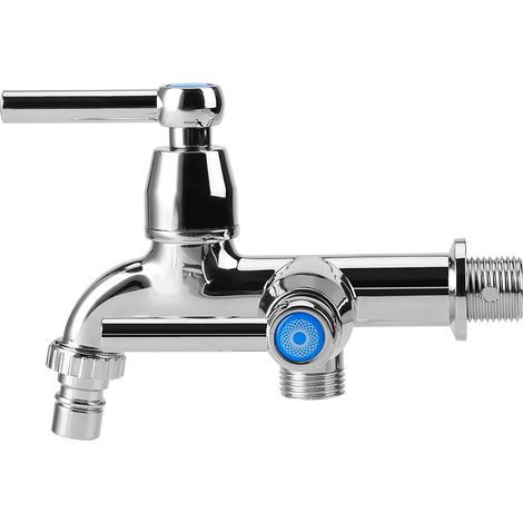 Robinet mitigeur simple eau froide en plastique électroplaqué (1/5)