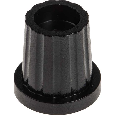 Bouton de potentiomètre RS PRO, Axe de 6.35mm, Diamètre de 15.7mm, Enfichable (1/2)