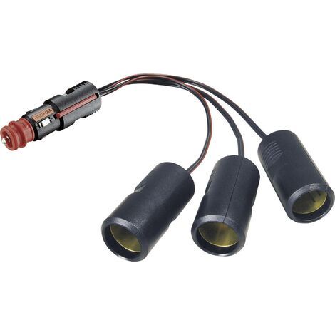 Répartiteur pour allume-cigare ProCar 67889051 Charge de courant max 15 A x3 (1/3)