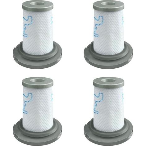 Quatre filtres pour Rowenta X-COMBO, X-Force Flex 8.60 RH96 et X-PERT 6.60 RH68 (1/4)