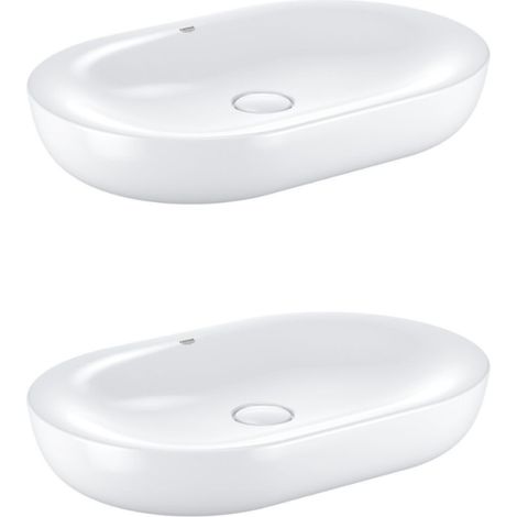 Juego de dos lavabos sobre encimera GROHE Essence 60 cm (1/2)