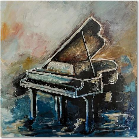 Tableau piano - 20 x 20 cm (1/5)