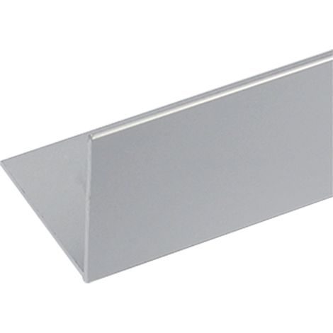 PROFILO PER FAI DA TE ANGOLARE mm 15 x 15 x 1 - mt 2 argento bril.- 15 pezzi  - UNIKO