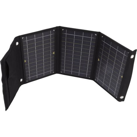 Tragbare, faltbare und professionelle 24-W-monokristalline Solarmodule für Camping und Outdoor-Aktivitäten (1/5)