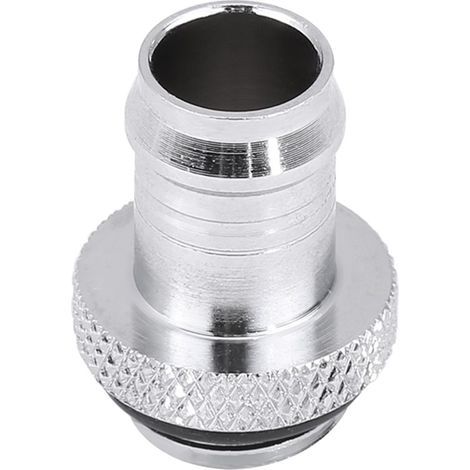 Adaptateur Fileté G1/4" vers Raccord 3/8" pour Tuyau Souple, Chromé pour Refroidissement PC (1/5)