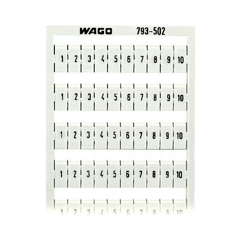 Marqueurs WMB 10x 1-10 793-502 /5 pcs./
