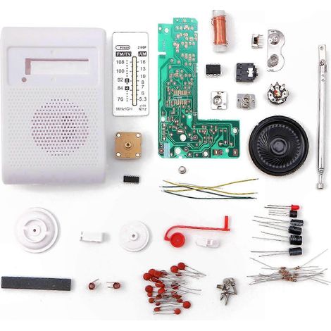 CF210SP Stereo-FM/AM-Radio-Bausatz, Elektronik-Bausatz zum Selberbauen für Anfänger, Lötlernset, praktisches Projekt. (1/3)