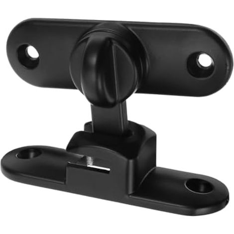 Loquet en Alliage de Zinc de Porte à Angle Droit de Verrouillage Noir (1/5)