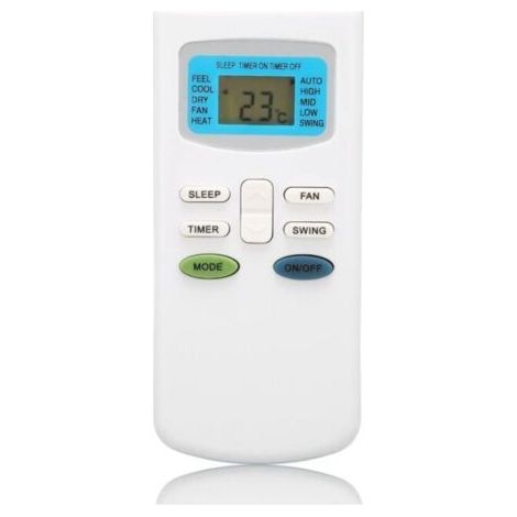 Universelle Klimaanlagen-Fernbedienung, kompatibel mit TCL, Dronic, Klimaire, Pioneer, Ciac, Airton, Dronic, Fujico, Universal Asia, Airmaster, FLITI