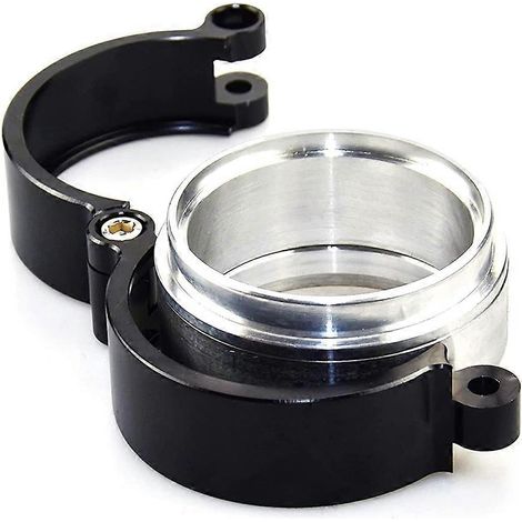 Collier de serrage rapide en aluminium de 7,6 cm (3 pouces) à bande en V, sans goupille, pour tuyau d'intercooler et papillon des gaz. (1/5)