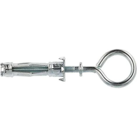 Set di 4 tasselli di metallo HM 5x37mm con perno 5mm