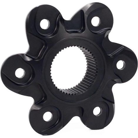Cache-bride de porte-pignon à 6 trous pour moto CBlack (1/5)