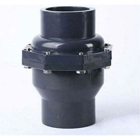 Soupape vidange clapet anti refoulement clapet anti retour eau pvc diamètre intérieur 50mm,DN40 (Diamètre Intérieur 50mm)
