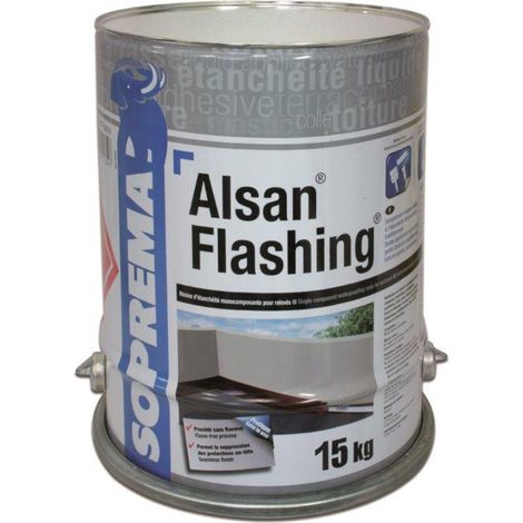 Résine d'étanchéité Alsan Flashing SOPREMA - bidon 15 kg - 00011590