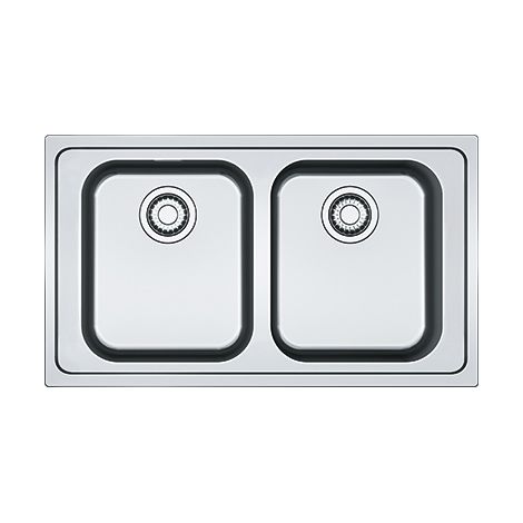 Franke SRX 620-86. Tipo di lavello: Lavello ad incasso, Forma del lavandino: Rettangolare, Materiale del lavandino: Acciaio inox. Larghezza: 860 mm, Profondità: 500 mm, Larghezza del... - 101.0356.666 (1/2)