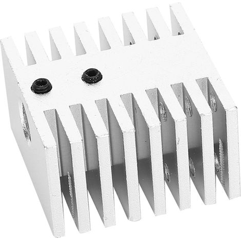 Bloc dissipateur thermique à tête unique en alliage d'aluminium extrudé pour imprimante 3D DIY (1/5)