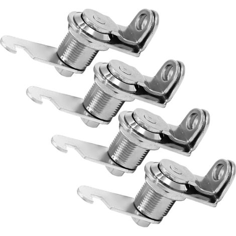 Lot de 4 cadenas tubulaires en alliage de zinc pour boîte aux lettres (1/5)