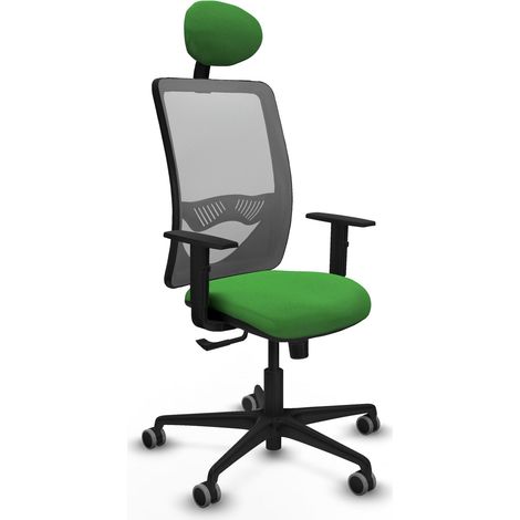 Silla de oficina piqueras y crespo Zulema negro espuma 120 kg (1/2)