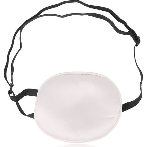 Cachet oculaire pour amblyopie, adulte, rose, coton soie, bande élastique, couverture totale, anti-lumière, strabisme (1/5)