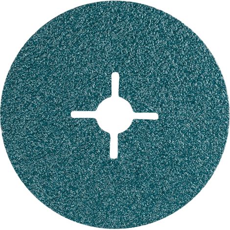 PFERD TOOLS Zirkon Fiberscheibe Ø 100mm Z36 für hohen Abtrag auf Stahl 25 Stk (1/4)