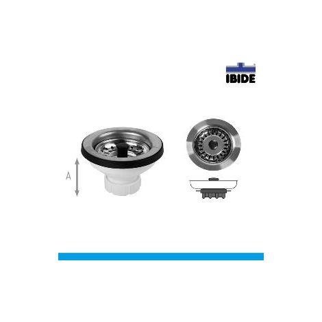 FPLUS valvula cestilla inox 113  vaf-31 , Válvula cestilla VAF.-31
Aecro inoxidable. 1 1/2 x Ø 40 mm.
Diámetro 113 mm.